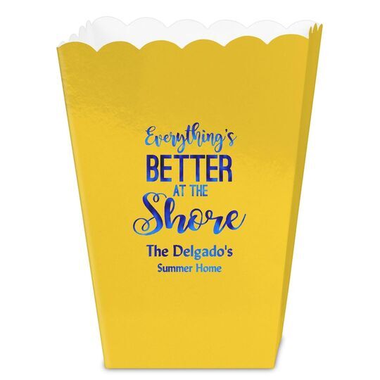 Everything's Better at the Shore Mini Popcorn Boxes